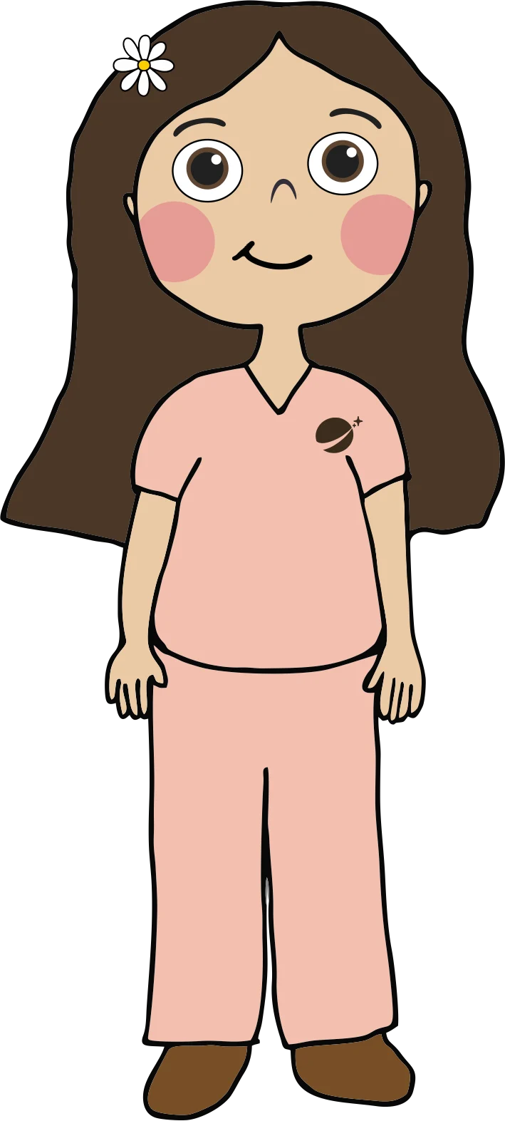 Personaje de AMERI jugando